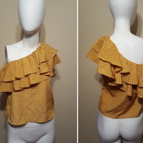 MISA Los Angeles Klea One-Shoulder Top - Picture 8 of 11